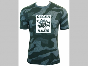 Gegen Nazis, nočný maskáč-Nightcamo SPLINTER, pánske tričko